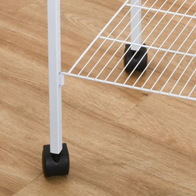 Colivie pentru pasari PawHut, 46.5x36x157cm, alb | Aosom Romania