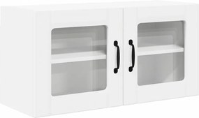 vidaXL Dulap de bucătărie cu raft Alb 80 x 31 x 40 cm Lemn compozit