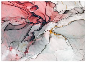 Tablou pe sticlă abstractie (70x50 cm)