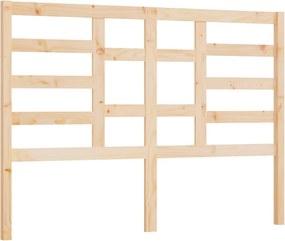 vidaXL Tăblie de pat, 126x4x104 cm, lemn masiv de pin