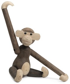 Statuetă din lemn masiv de stejar Kay Bojesen Denmark Monkey