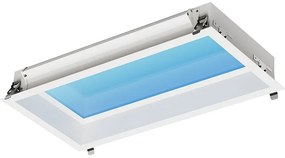 Panou incastrabil LED efect vizual luminator cer albastru BLUE SKY 60x30cm