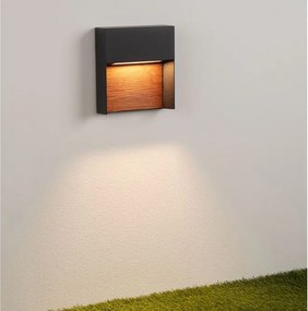 Spot aplicat perete exterior LED 2700K IP65 NORAY