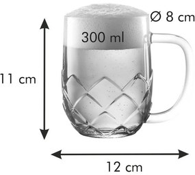 Tescoma Pahar de bere myBEER Lupulus, 0,3 l, 0,3 l