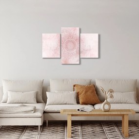 Tablou - Mandala roz (90x60 cm)