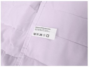 Pilota matlasata de vara 140x200 cm cu husa pentru perna SUMMER 45x75 cm, violet