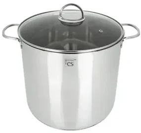 Oală inox 22.5L, 32x28 cm – Carl Schmidt Sohn Trier 075200, ideală pentru supe, conserve și gătit la volum mare