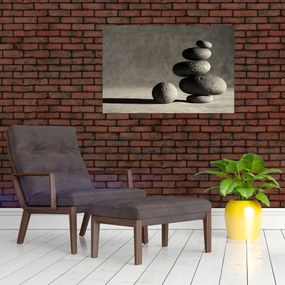 Tablou - Pietre gri (90x60 cm)
