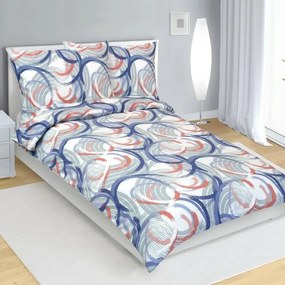 Lenjerie de pat Bellatex Bule creponată, 140 x 220 cm, 70 x 90 cm, 140 x 220 cm, 70 x 90 cm
