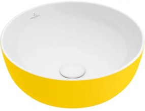 Lavoar pe blat, Villeroy&Boch Artis, material TitanCeram, 43cm, Mustar, 417943BCT5