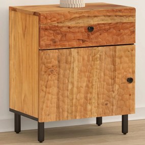 vidaXL Noptieră, 50x33x60 cm, lemn masiv de acacia