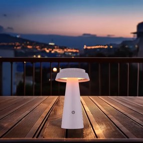 Lampă LED solară tactilă dimabilă Globo 36624P LED/4W/3,7W IP54 roz