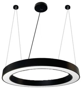 Lustră LED pe cablu LED/50W/230V 4000K d. 100 cm negru