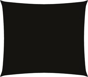 vidaXL Parasolar, negru, 2,5x3 m, țesătură oxford, dreptunghiular