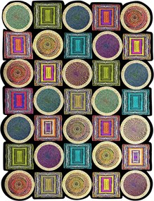 Covor, Hmnt959, 80x300 cm, Multicolor