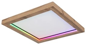 Plafonieră LED RGBW dimabilă BRANZA LED/24W/230V Globo 41374-24 + telecomandă