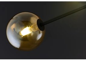 Lustră pe tijă Jupiter 1994 MOKA 4xGU10/10W/230V + 4xG9/10W/230V negru/bej