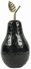 Decoratiune din aluminiu APPLE AND PEAR neagra - mai multe variante Culoare: Para