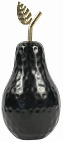 Decoratiune din aluminiu APPLE AND PEAR neagra - mai multe variante Culoare: Para