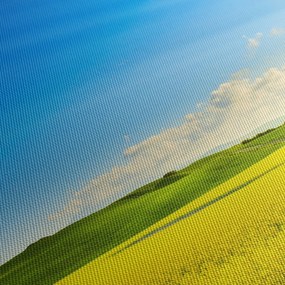 Tablou - Cerul de primăvară (120x50 cm)