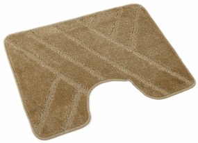 Covoraș pentru WC Kvalitex Parchet bej, 60 x 50 cm