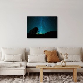 Tablou cu cerul nocturn și stele (70x50 cm)