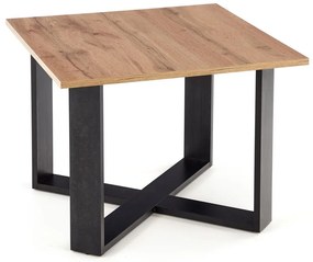 Masa de cafea Cross, stejar wotan / negru