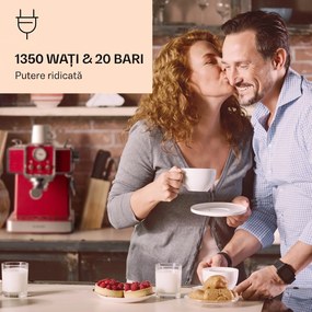 Klarstein Gusto Classico, espressor, 1350 W, presiune 20 bar, rezervor de apă: 1,5 litri