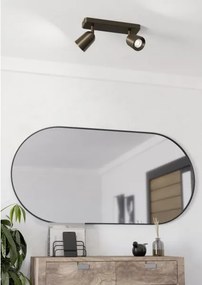 Eglo 901949 - Spot CAMALDOLI 2xGU10/10W/230V bronz