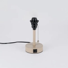 Brilagi - Lampă de masă TABLON cu port USB 1xE27/25W/230V bej