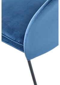 Scaun de bucaterie Ulric, albastru/negru