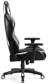Scaun gaming Diablo X-Horn 2.0 King Size: negru-alb