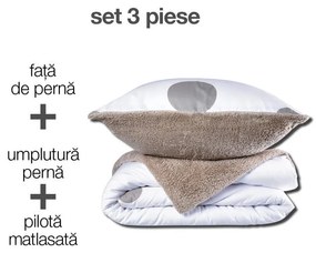 Set matlasat cu blăniţă Dual Feel ESTELLA 3 buc