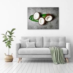 Imprimare tablou canvas Jumătăți de nucă de cocos