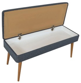 Mobilier pentru hol Maluxe Palm (Stejar sonoma + Albastru închis). 1089059