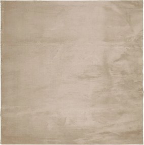 vidaXL Covor HUARTE, fir scurt, moale și lavabil, nisipiu, 120x120 cm