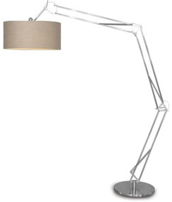 Lampadar XL modern cu brat articulat MILANO in inchis