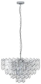 Lustră pe lanț CALMEILLES 10xE14/25W/230V d. 78 cm Eglo 39627