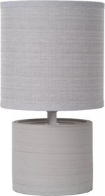 Lucide 47502/81/36 - Lampă de masă GREASBY 1xE14/40W/230V gri