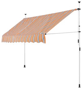 Deuba Copertina portocaliu-albastru - 400cm