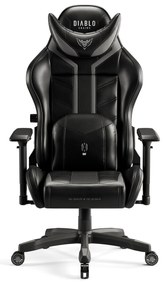 Scaun de gaming Diablo X-Ray 2.0 King Size: Negru-Gri