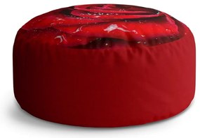 Taburet Circle trandafir, roșu