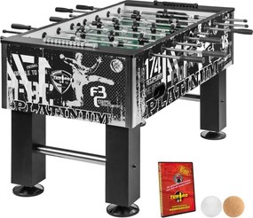 TUNIRO PRO Fotbal de masă 110 kg, negru și alb