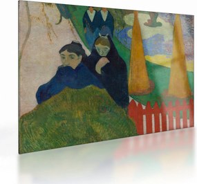 Tablou pe sticlă - Paul Gauguin, Arlésiennes (Mistral) , reproducere (70x50 cm)