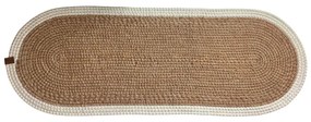 Napron de masă din iută 35x100 cm Wicker – Mila Home Luxury