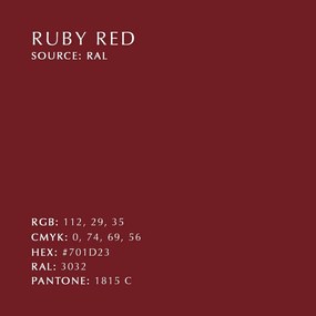 Lampadar LED design scandinav Asteria floor - ruby red 2341 VTC