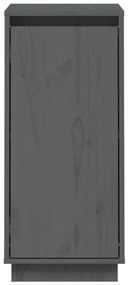 Servante, 2 buc., gri, 31,5x34x75 cm, lemn masiv de pin 2, Gri