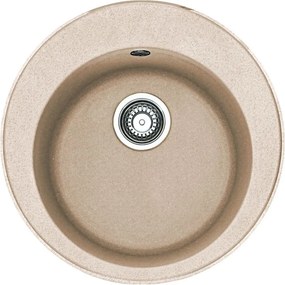 Chiuveta bucatarie compozit Franke Rotondo Avena 51 cm finisaj bej mat