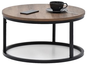 Măsuță de cafea Kolja Stolik S (nuc + negru). 1111477