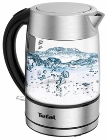 Fierbător de apă GLASS 1,7 l 2200W/230V crom Tefal